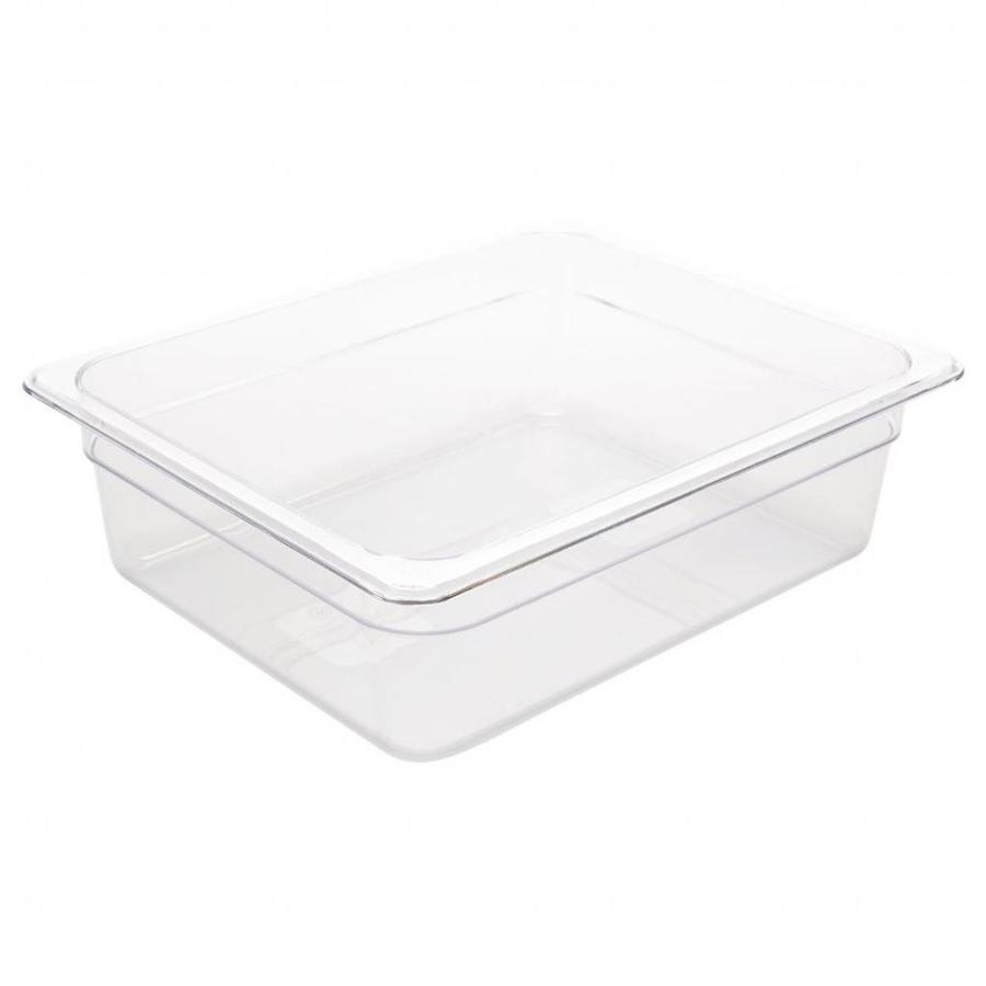 Plastics GN containers 1/2 | 4 Formats - White