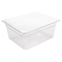 Plastics GN containers 1/2 | 4 Formats - White