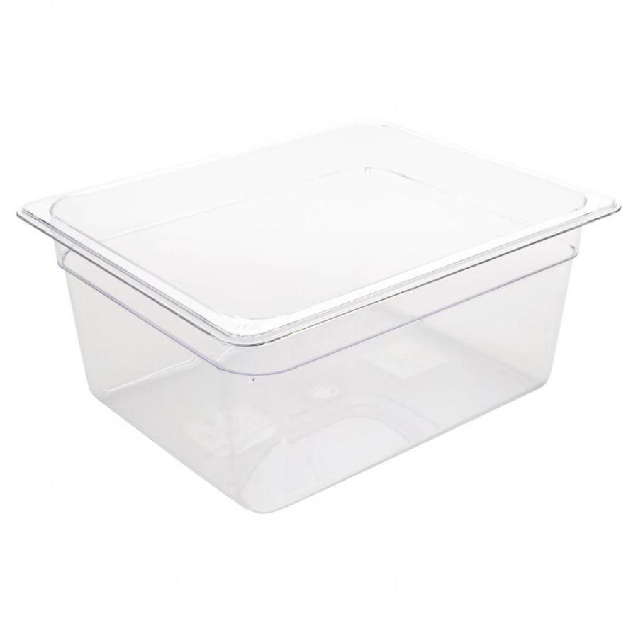 Plastic GN containers 1/2 | 4 sizes - White