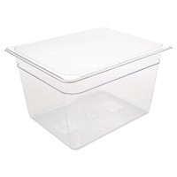 Récipients GN en plastique 1/2 | 4 tailles - Blanc