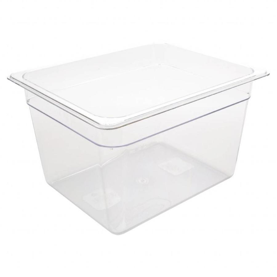 Plastic GN containers 1/2 | 4 sizes - White