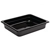 Vogue Plastic Gastronorm containers 1/2 | 4 Formats - Black