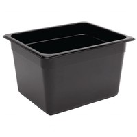Plastic Gastronorm containers 1/2 | 4 Formats - Black
