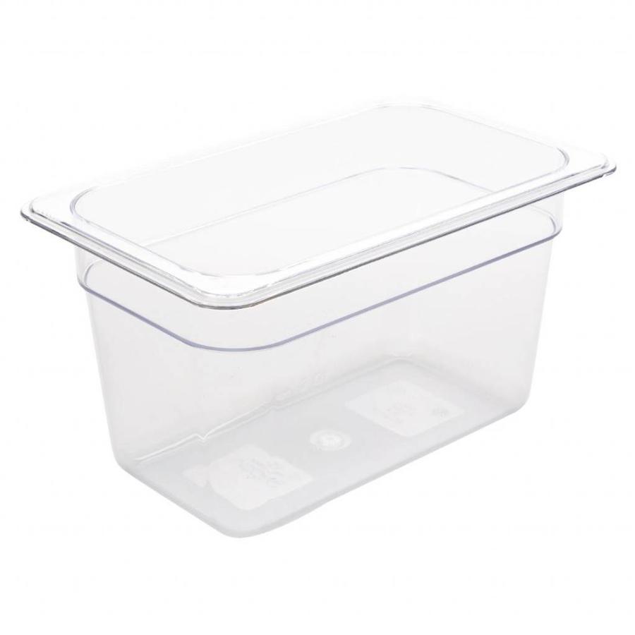 Kunststoff Gastronorm 1/4 | 3 Größen transparent