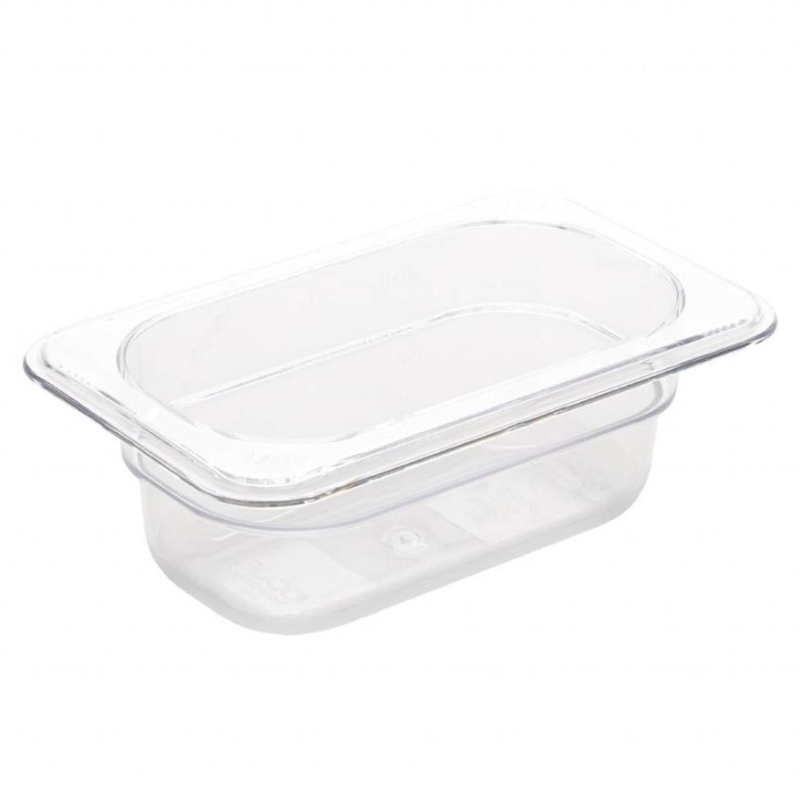 Plastic GN containers 1/9 | 2 Formats - White