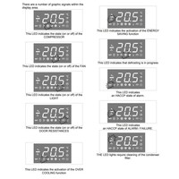 Edelstahlkühlschrank 1 GN 2/1 | ECO-Modell