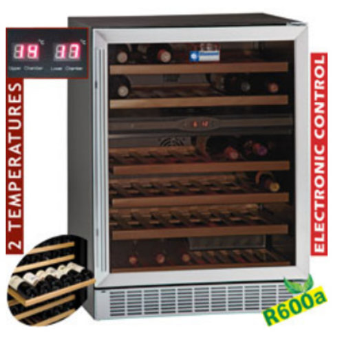  HorecaTraders Wine cabinet showcase | 38 bottles 