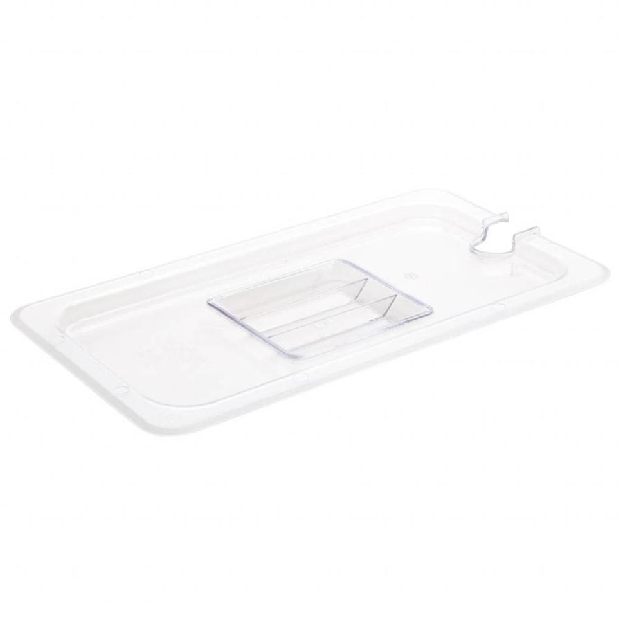 Gastronorm 1/3 lid plastic