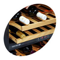 Vitrine d'armoire à vin | 38 bouteilles