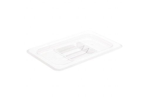  Vogue Plastic gastronorm 1/4 lid 