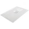 HorecaTraders Couvercle gastronorme en plastique 1/4