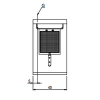 Friteuse 8 Liter 5,4 kw