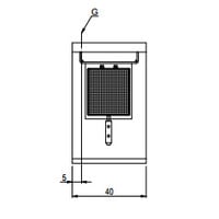 Friteuse 8 litres 5,4 kW