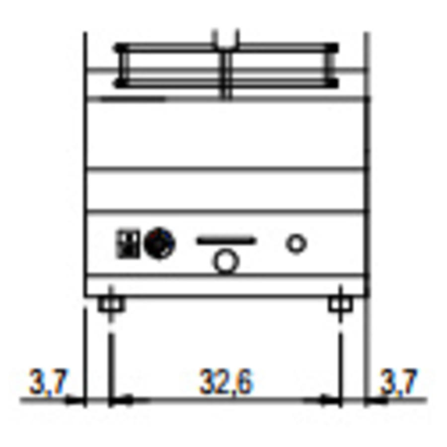 Friteuse 8 litres 5,4 kW