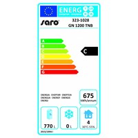 réfrigérateur | acier inoxydable | 2 portes | 1150 litres