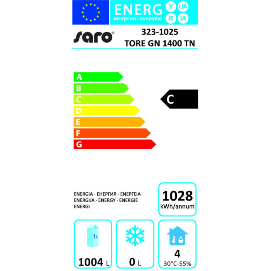 Business Cooling | stainless steel | 1400 liters