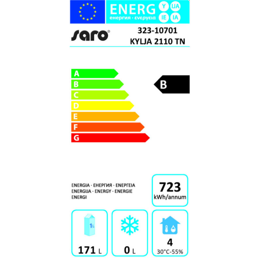 Établi réfrigéré en acier inoxydable avec 1 porte et 2 tiroirs | 136 x 70 x 89/95 cm