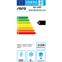Établi réfrigéré en acier inoxydable avec 4 tiroirs | 90 x 70 x 85/88,5