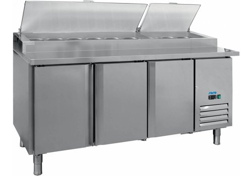  Saro Table de préparation ventilée 3 portes 