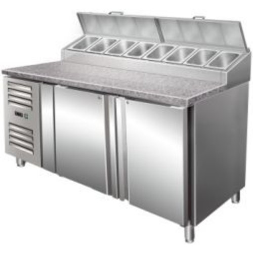  Saro Refrigerated Preparation Table with 2 doors 