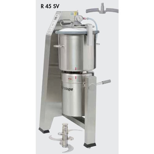  Robot Coupe Cutter vertical R45 SV 400V 45 litres fonction aspirateur 