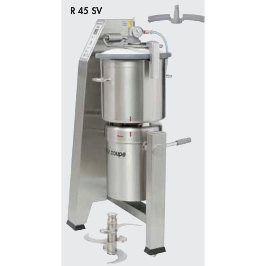 Cutter vertical R45 SV 400V 45 litres fonction aspirateur