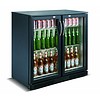 Combisteel Réfrigérateur bar avec 2 portes pliantes 90x90x50 cm
