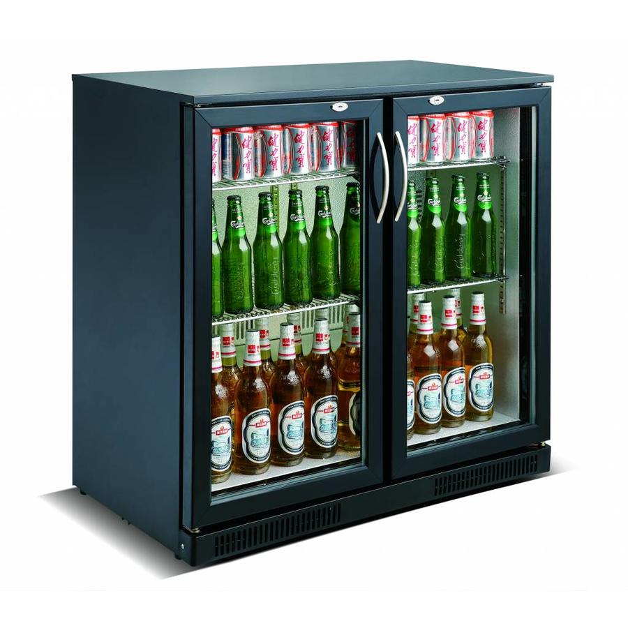 Barkühlschrank mit 2 Falttüren 90x90x50 cm