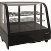 Saro Refrigerated display case 100 liters - black