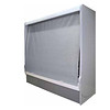 HorecaTraders Refroidisseurs muraux rideaux de nuit | Fonctionnement manuel sans cassette