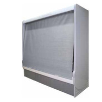 Night curtain wall coolers | Manually operated without cassette