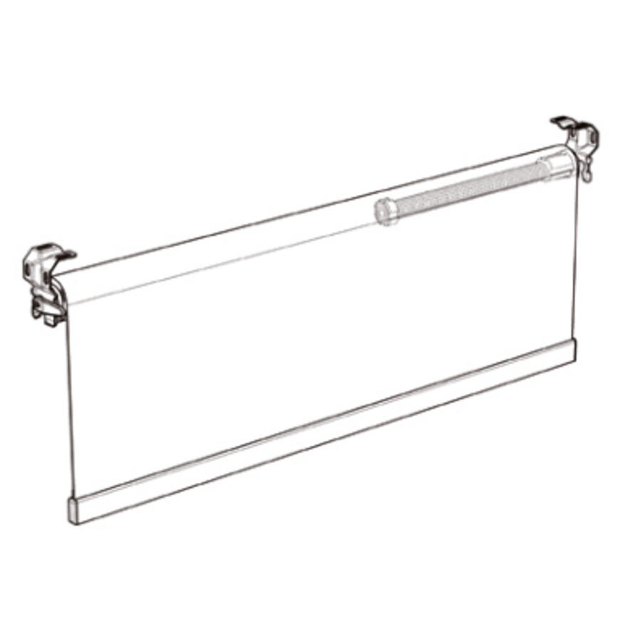 Night curtain wall coolers | Manually operated without cassette