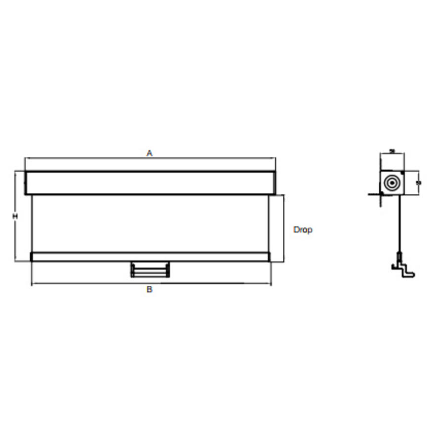 Night curtain wall coolers | Manually operated with cassette