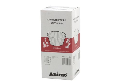  Animo Basket filter paper 152/350 for |B600W |B600W Duo| KF6GL 