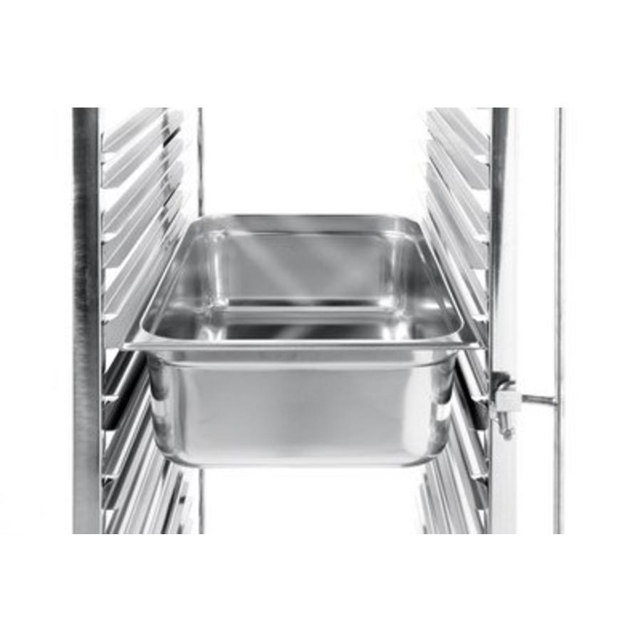 Shelf trolley 15 x GN 1/1 | 61.5x 45cm