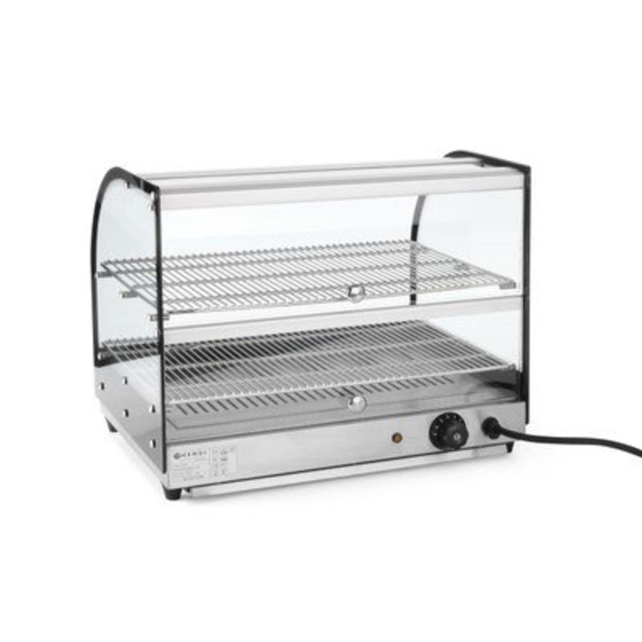 Vitrine chauffante | 2 grilles
