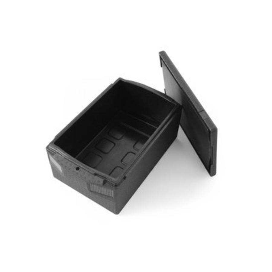 Boîte isotherme 1/1 GN Noir | 39 litres