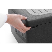 Thermobox 1/1 GN Schwarz | 39 Liter