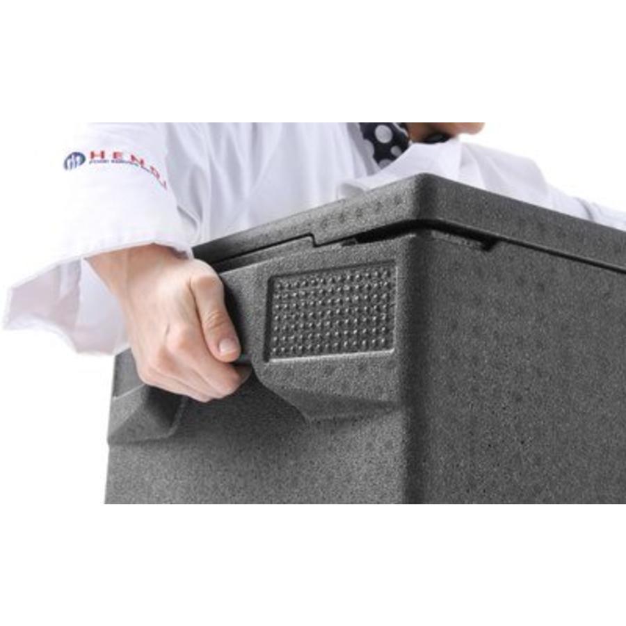 Boîte isotherme 1/1 GN Noir | 39 litres
