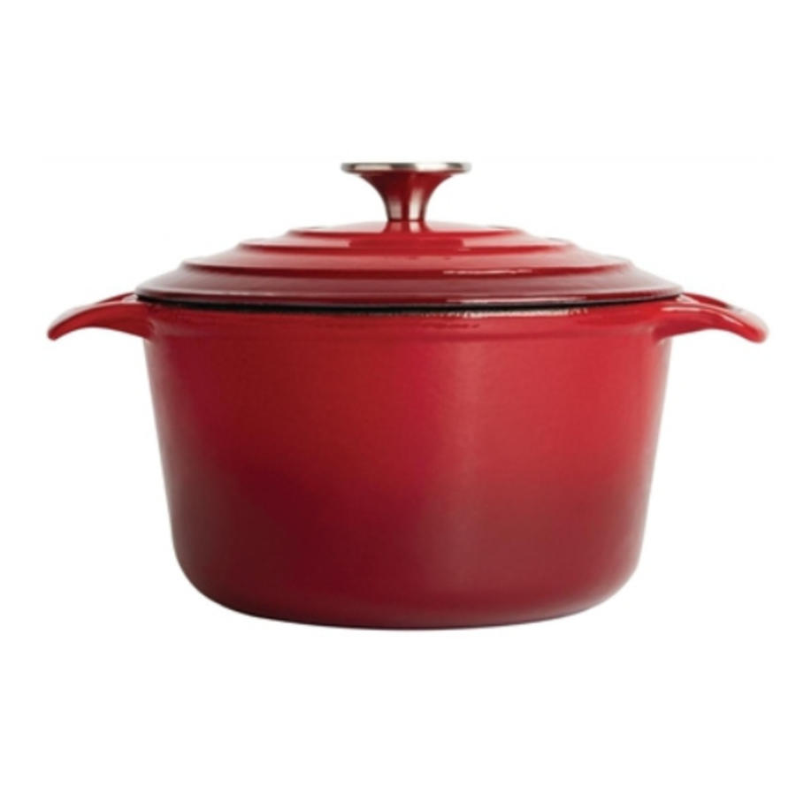 Ronde Braadpan Rood 3,2ltr | Ø20,5cm