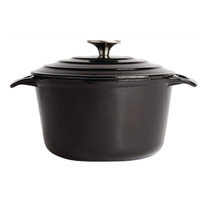 Round Roasting Pan Black 3.2ltr | Ø20.5cm