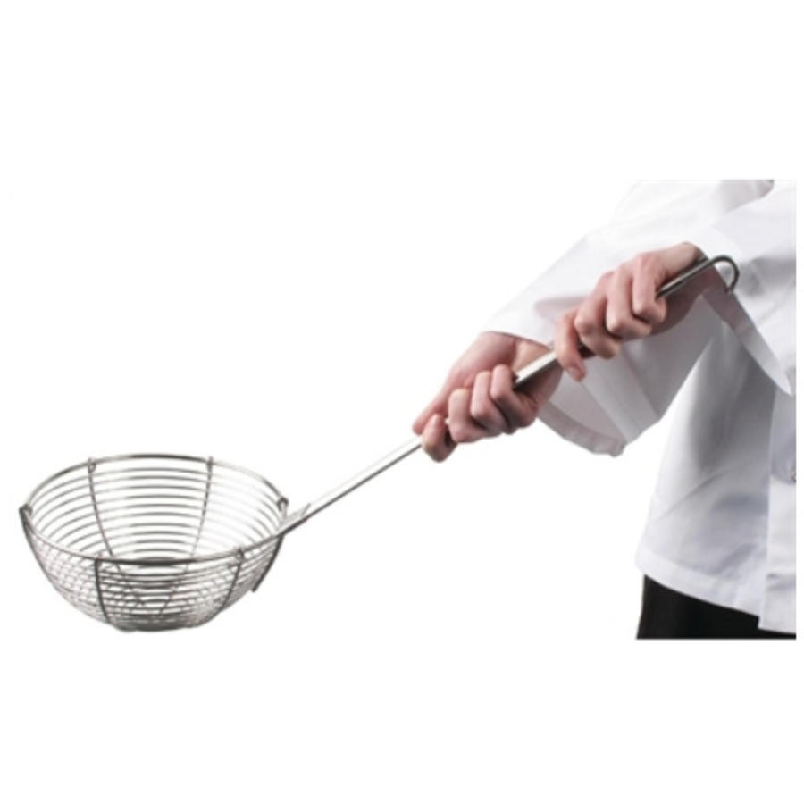 Cuillère à légumes en acier inoxydable, manche long 22 cm