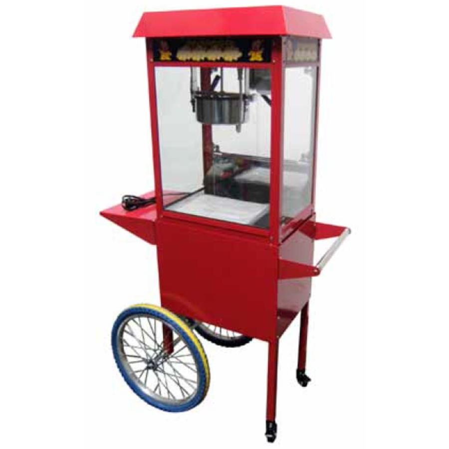 Professionele popcornmachine (56x42x156 cm)