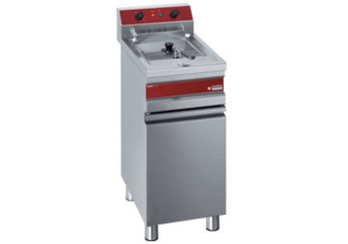  HorecaTraders Friteuse électrique en acier inoxydable 1 x 14 L 