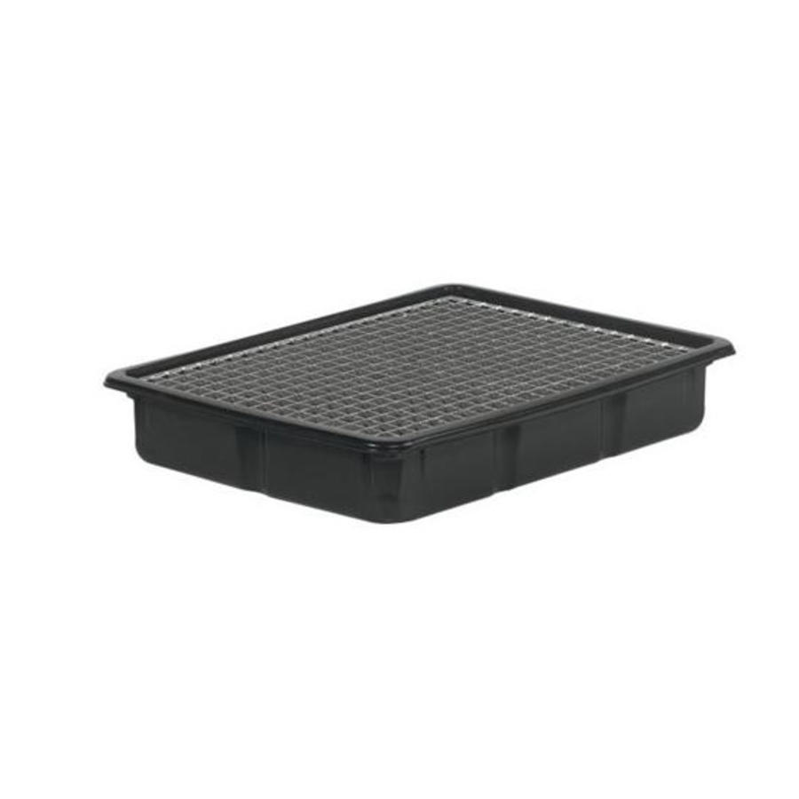 Plastic drip tray with grid | 80x60x13cm