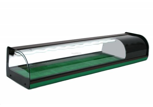  Combisteel Sushi surface-mounted display case 144(w)x37(d)x28.5(h) cm 