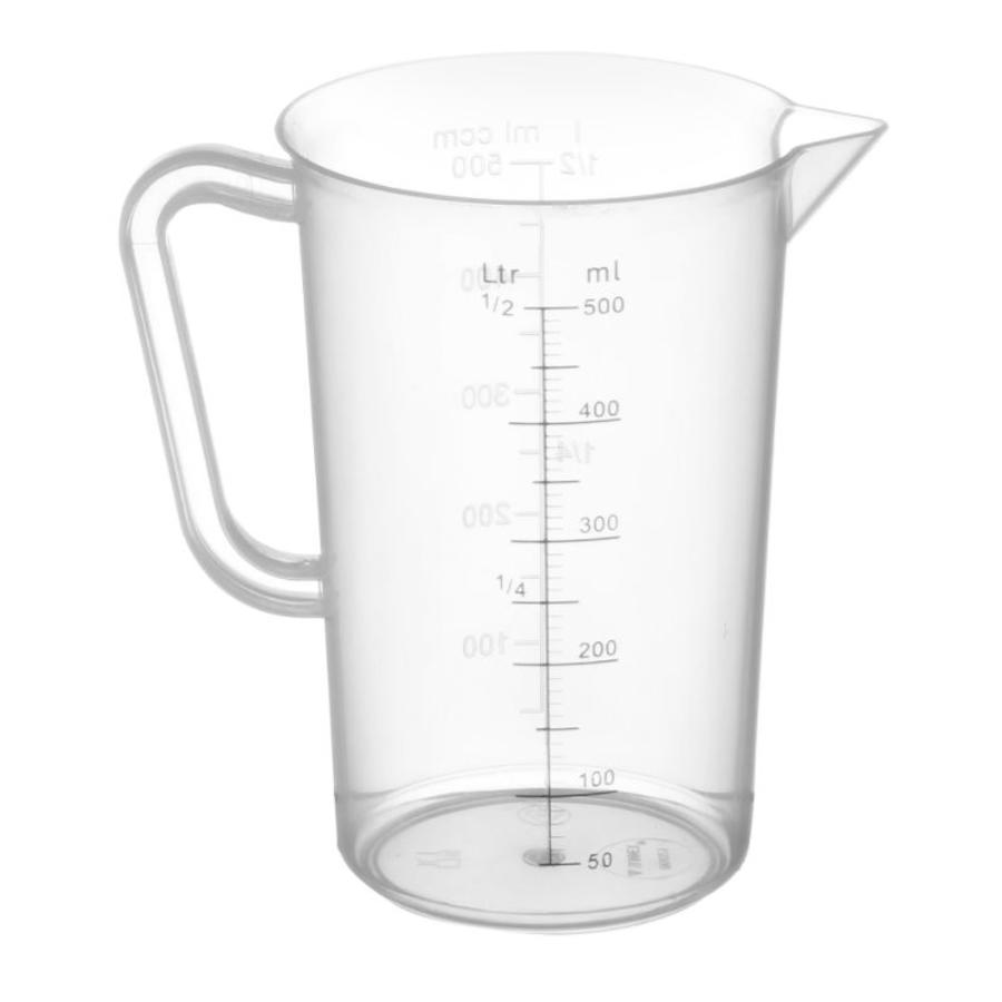 Tasse à mesurer en polypropylène | 5 tailles