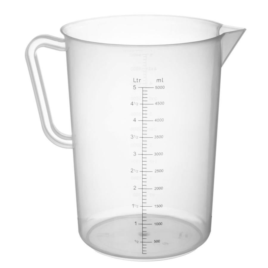 Tasse à mesurer en polypropylène | 5 tailles