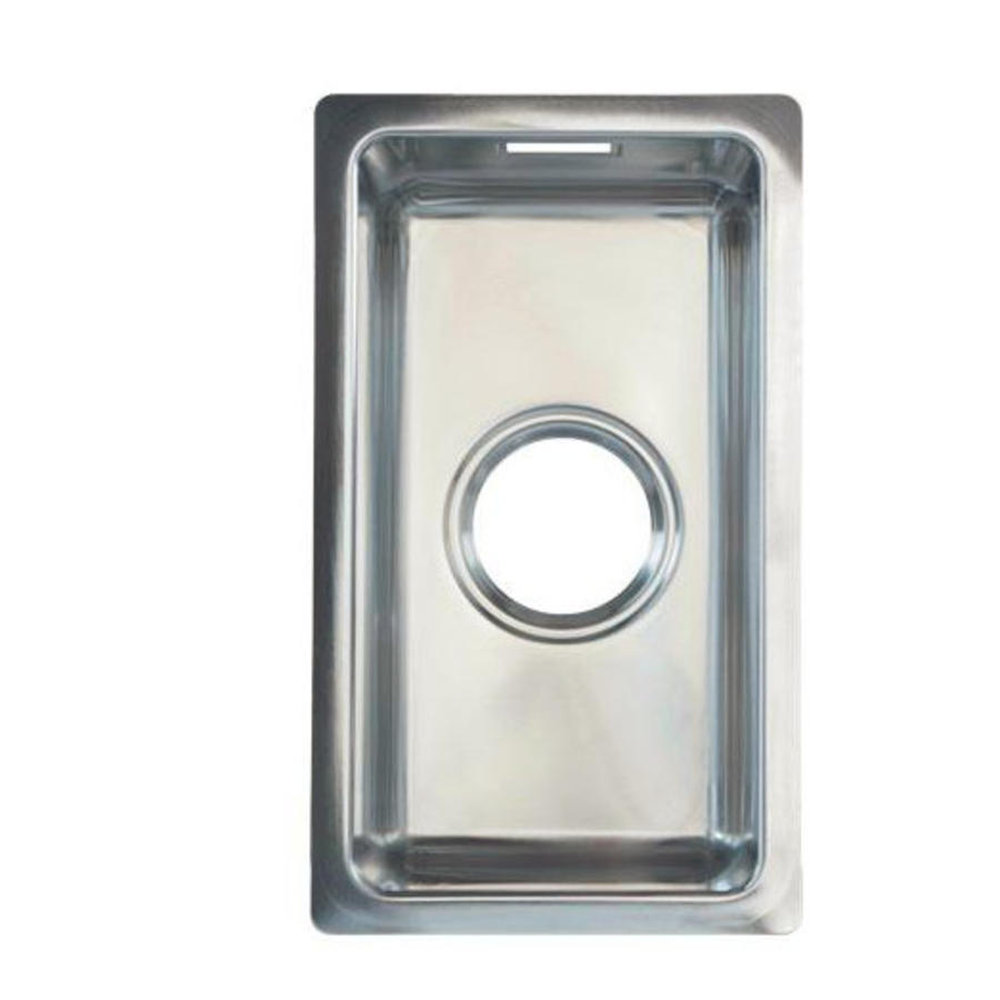 Évier rectangulaire en acier inoxydable | 5 formats