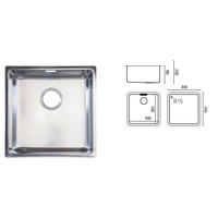 Stainless Steel Sink Rectangular | 5 Sizes